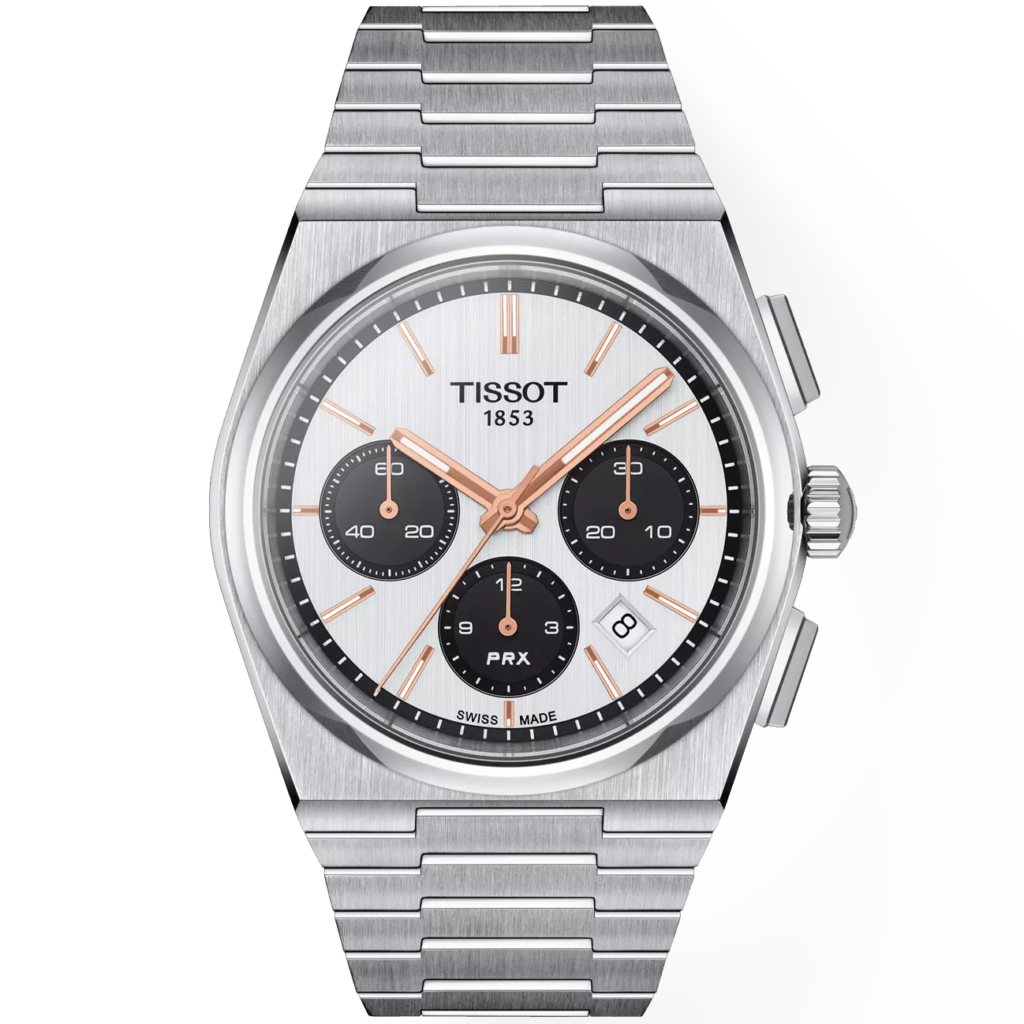 Tissot PRX Chronograph 42mm Cadran Blanc