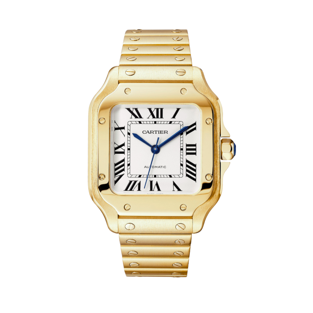 Cartier Santos 36mm - Dorée