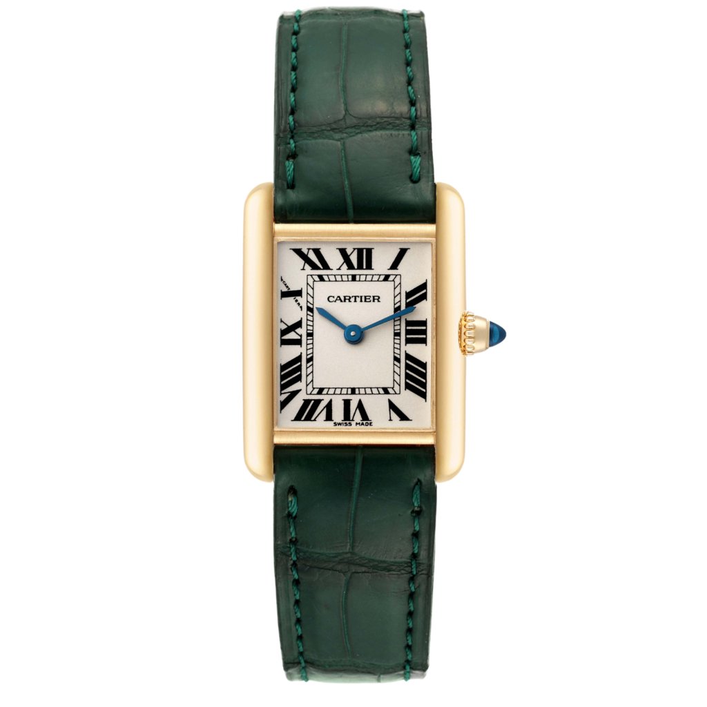 Cartier Tank Louis - Gold-Blue