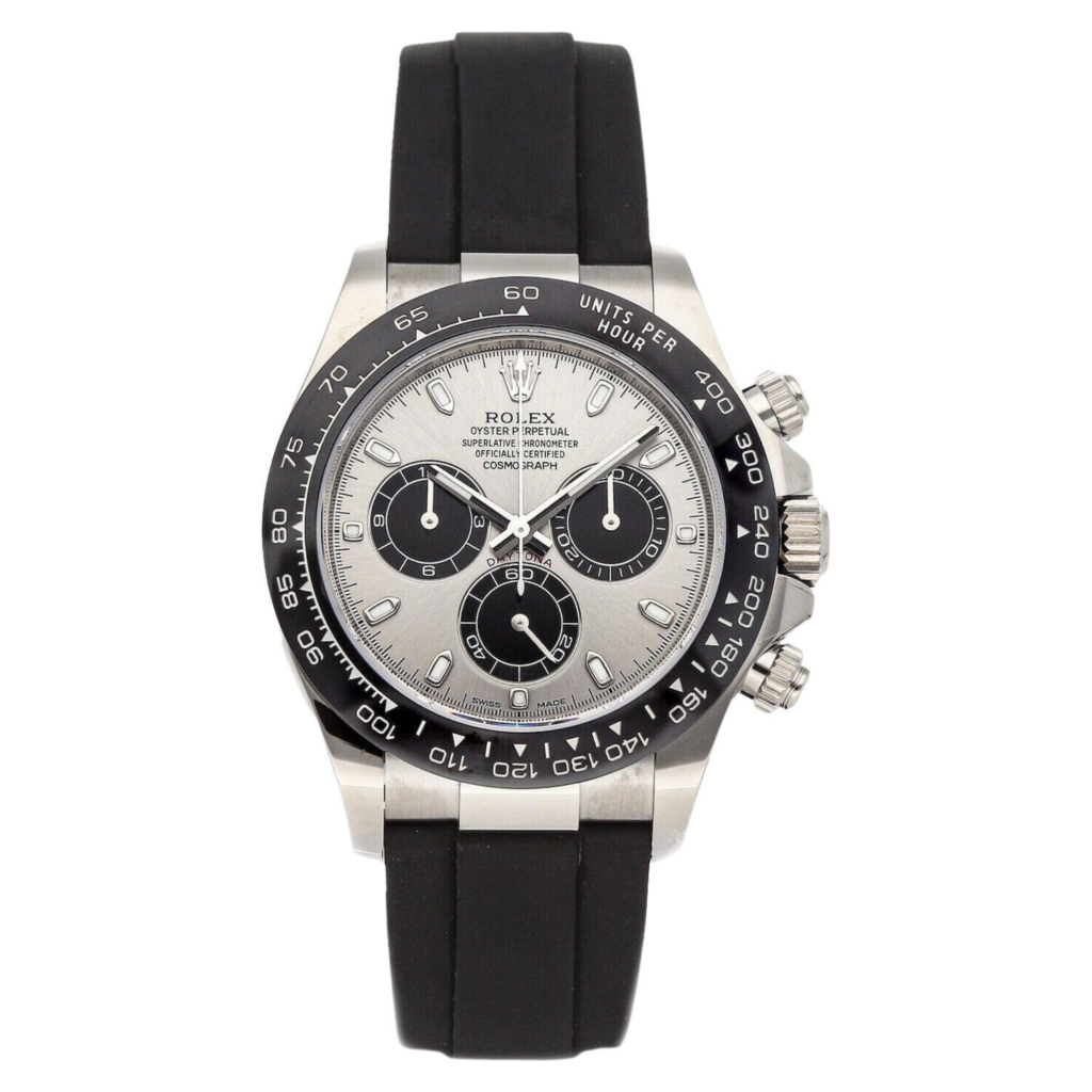 Rolex Daytona Chronographe – Argenté & Noir