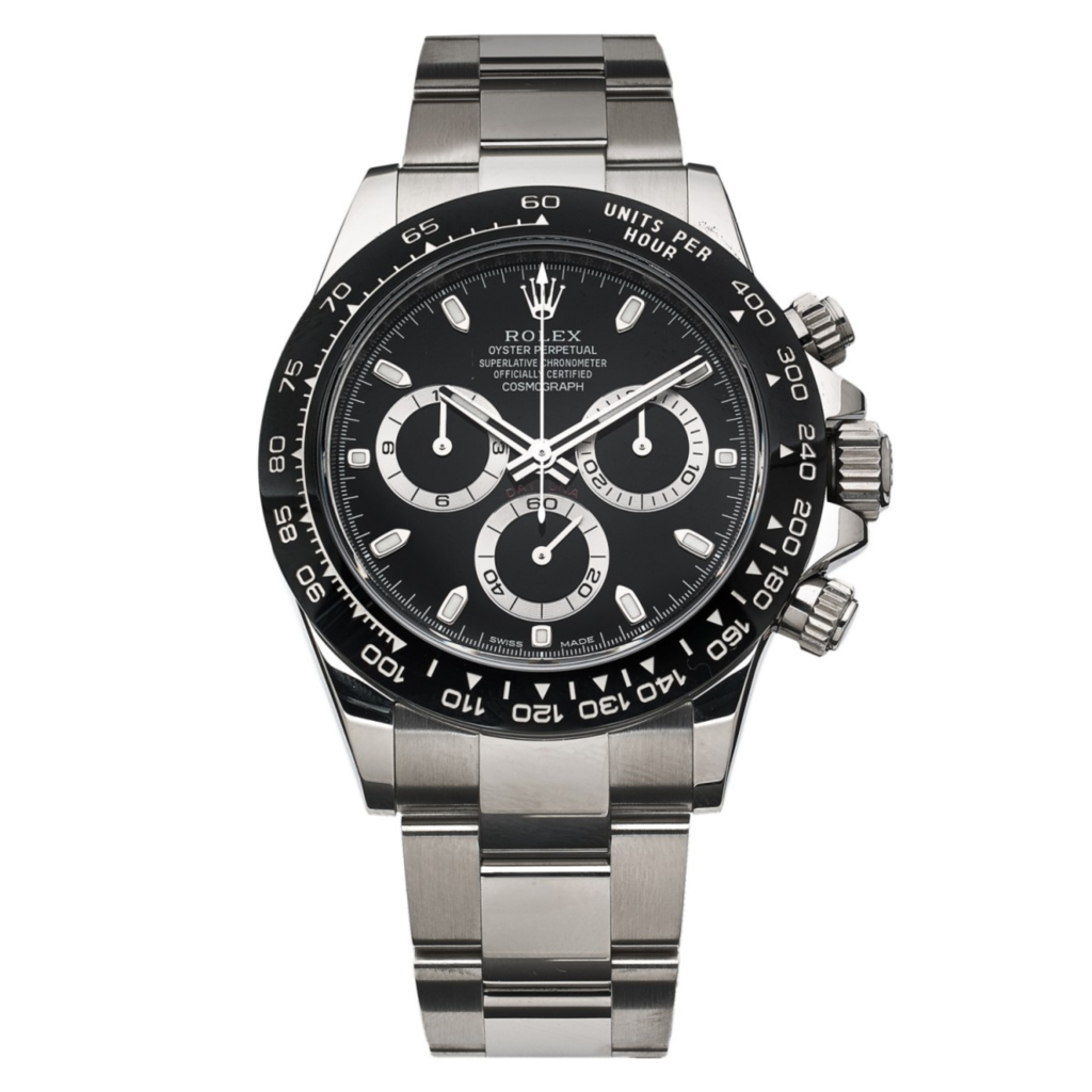 Rolex Daytona Chronographe – Noir & Bracelet Acier