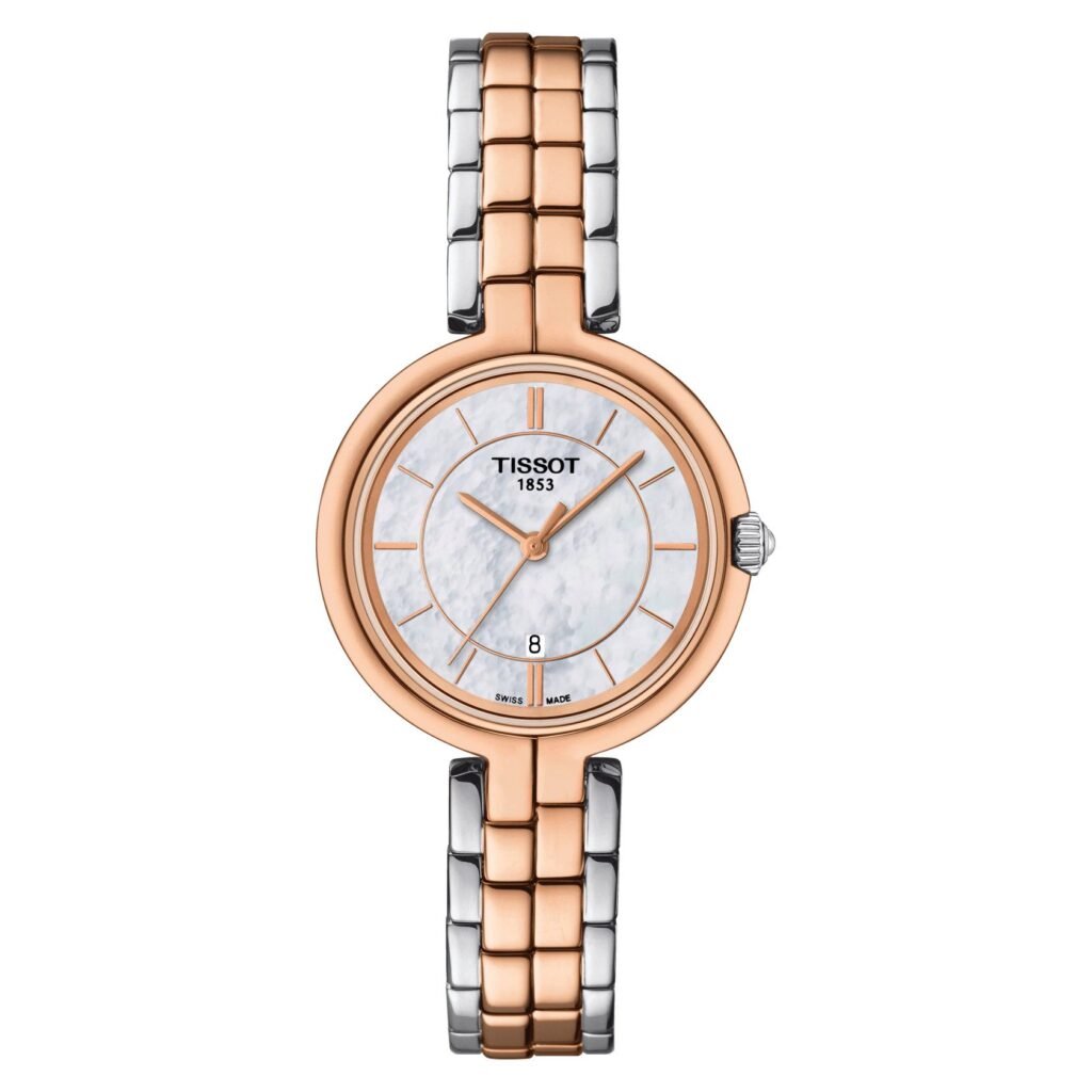 Tissot Flamingo – 30 mm Bicolore Acier & Bronze