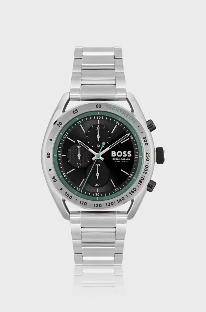 Boss Chronograph Tachymeter Bracelet Strap Watch 58115470