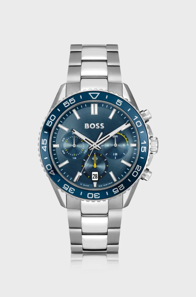 Boss Chronograph Tachymeter Bracelet Strap Watch 58137098