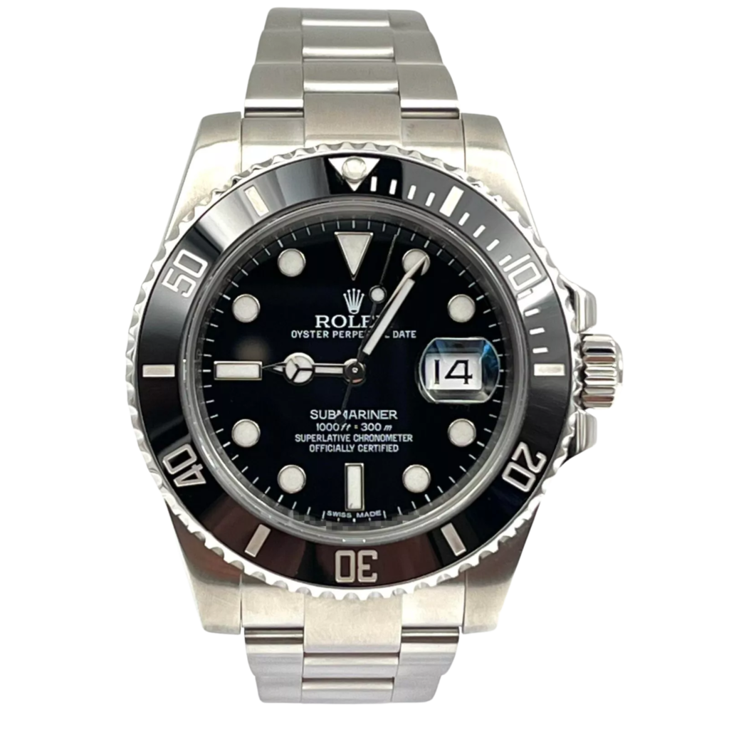 Rolex Oyster Perpetual Date – Acier & Noir