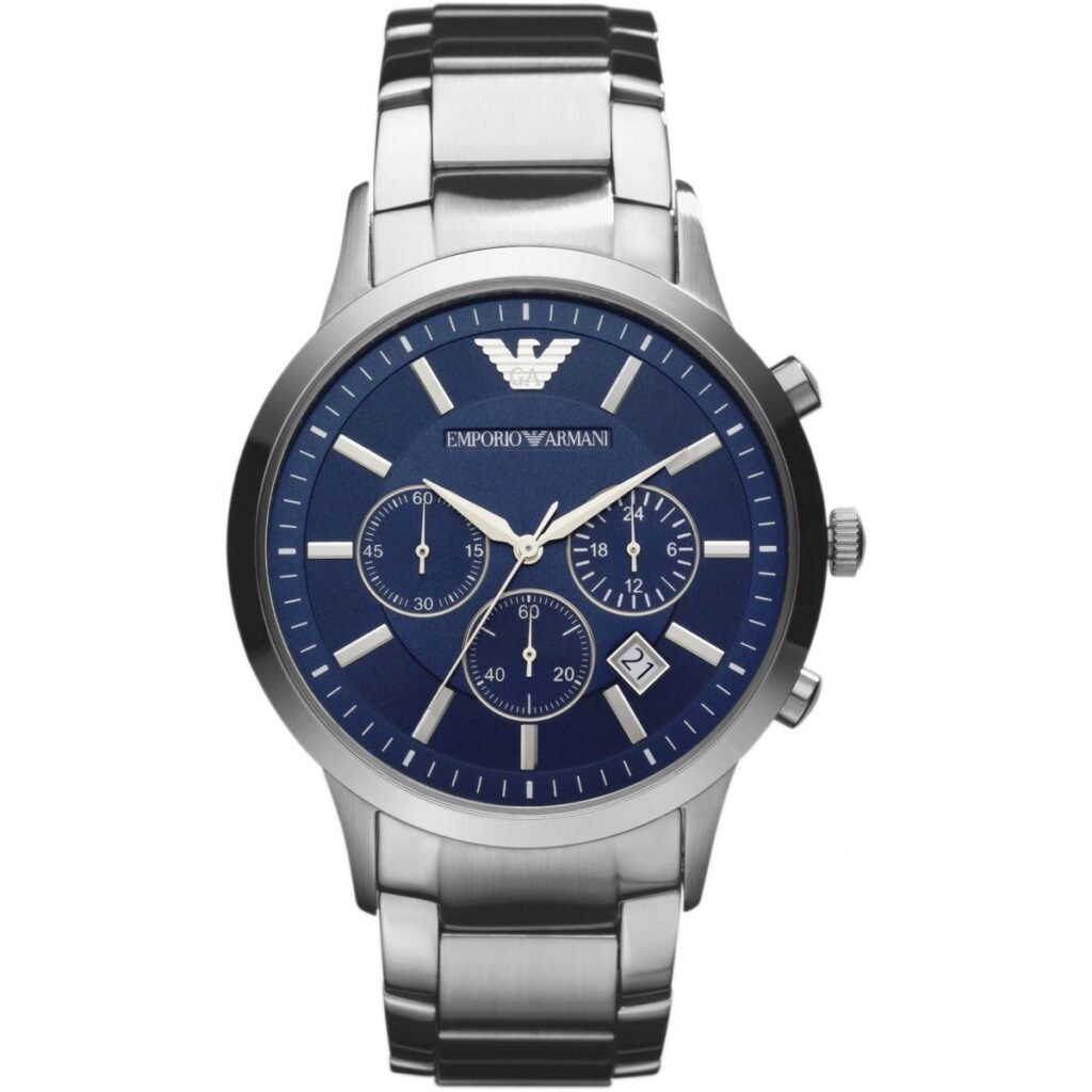 Emporio Armani Lorenzo Chronographe – Bleu